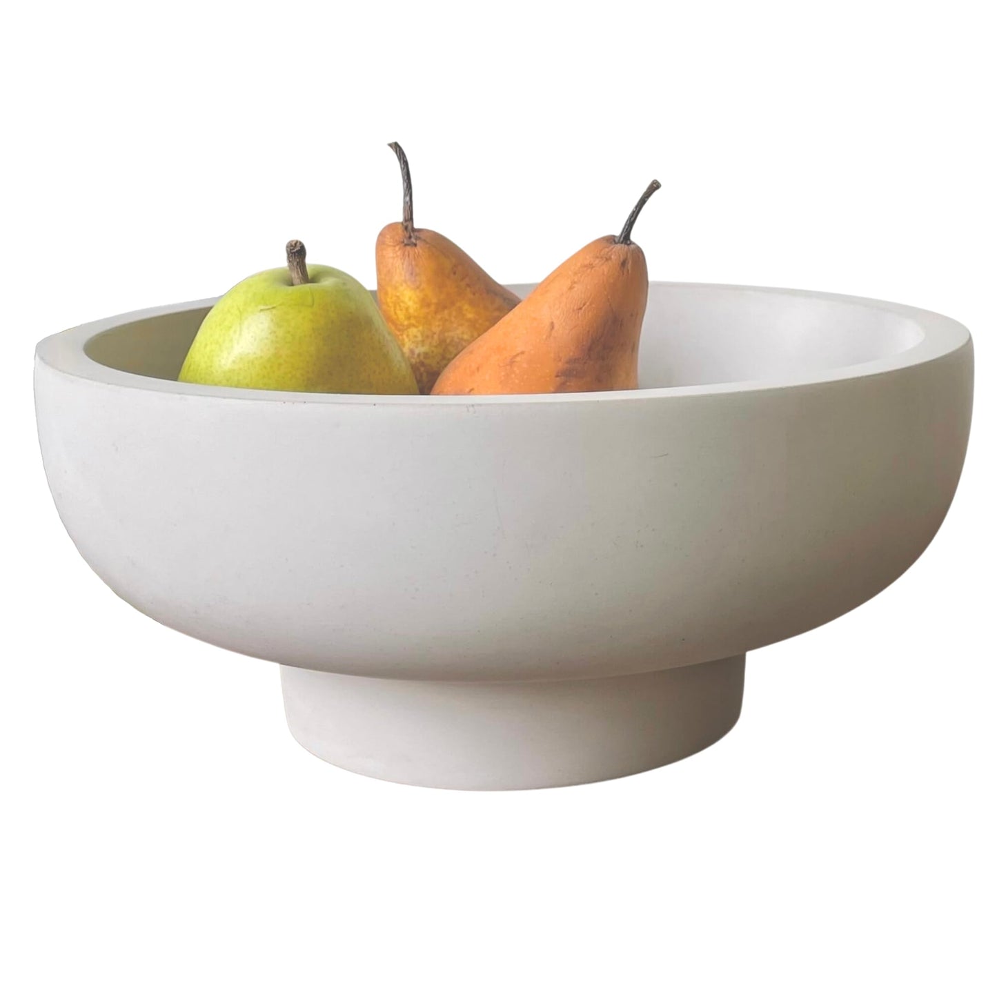 Concrete Decorative Fruit Bowl - Gray