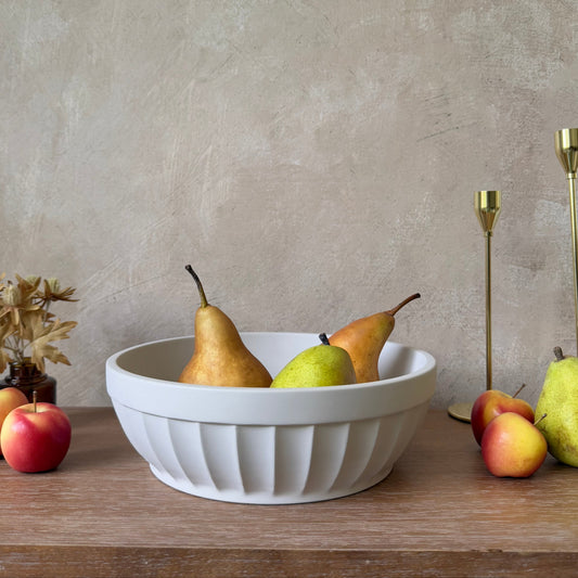 Concrete Ridge Fruit Bowl