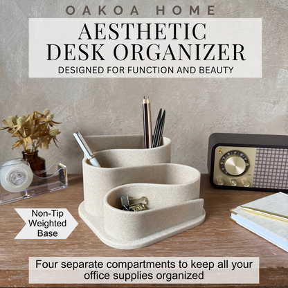 OAKOA Aesthetic Desk Organizer
